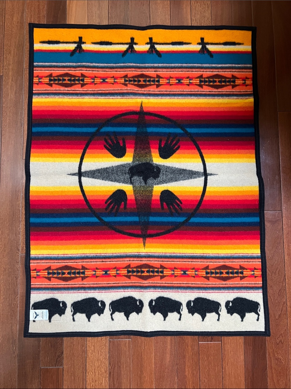 Pendleton Beaver State Big Medicine Crib Muchacho Blanket - Picture 2 of 7